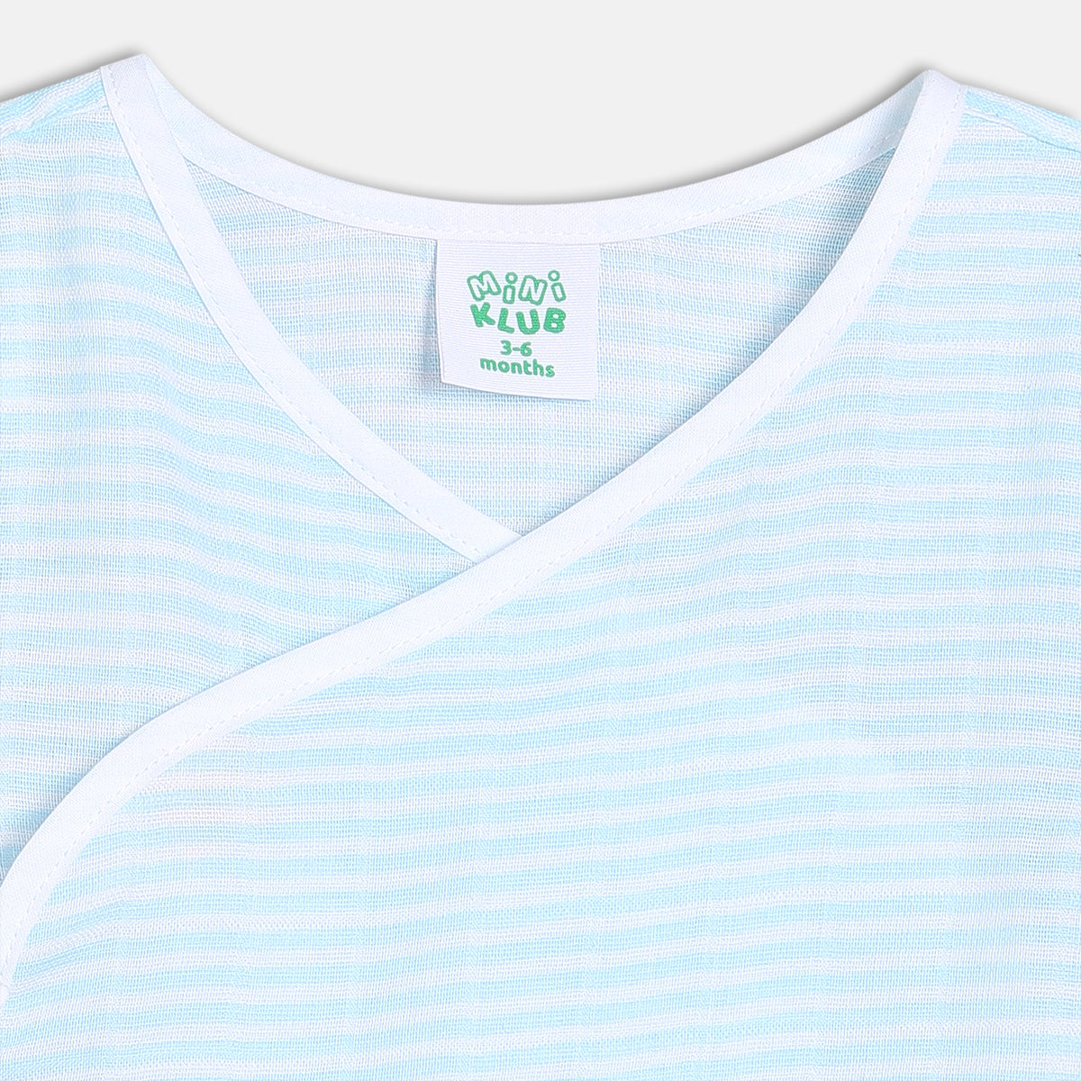 Front Open Vests - Blue & White