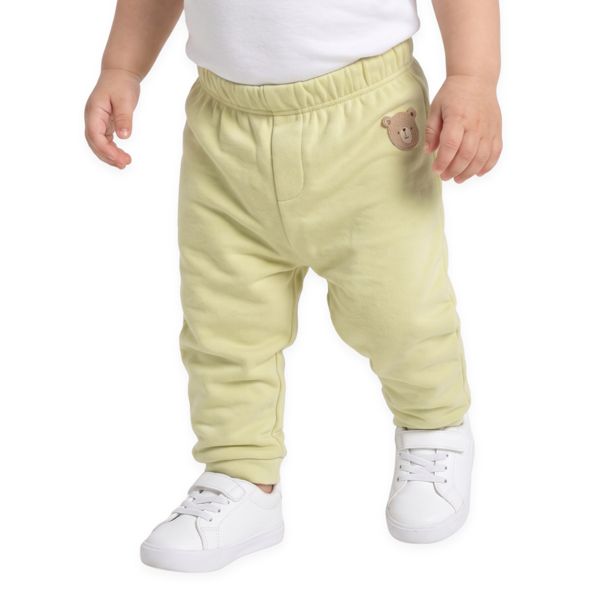 Boys Green/Multi Full Length Knit Bottom