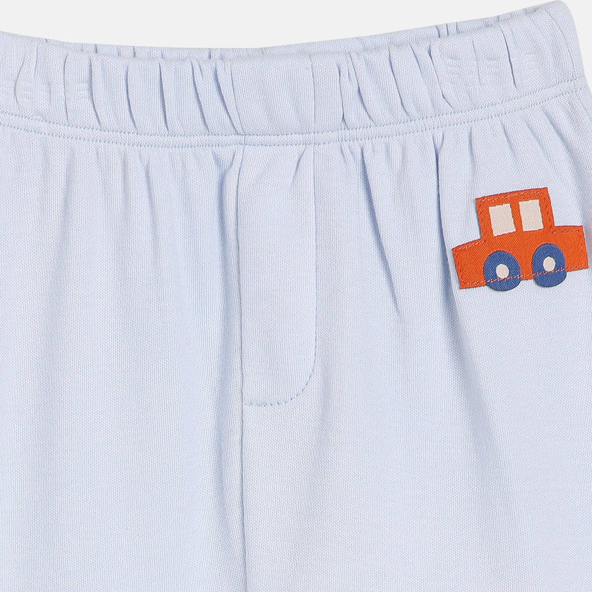 Boys Green/Blue Full Length Knit Bottom