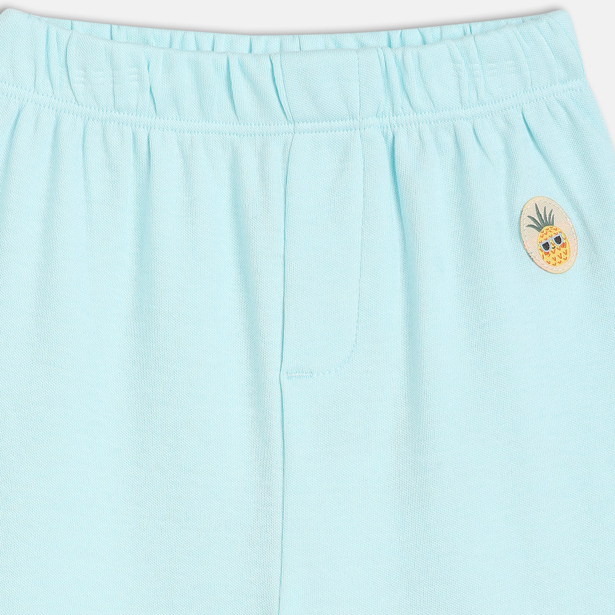 Boys Blue/White Knit Bottom