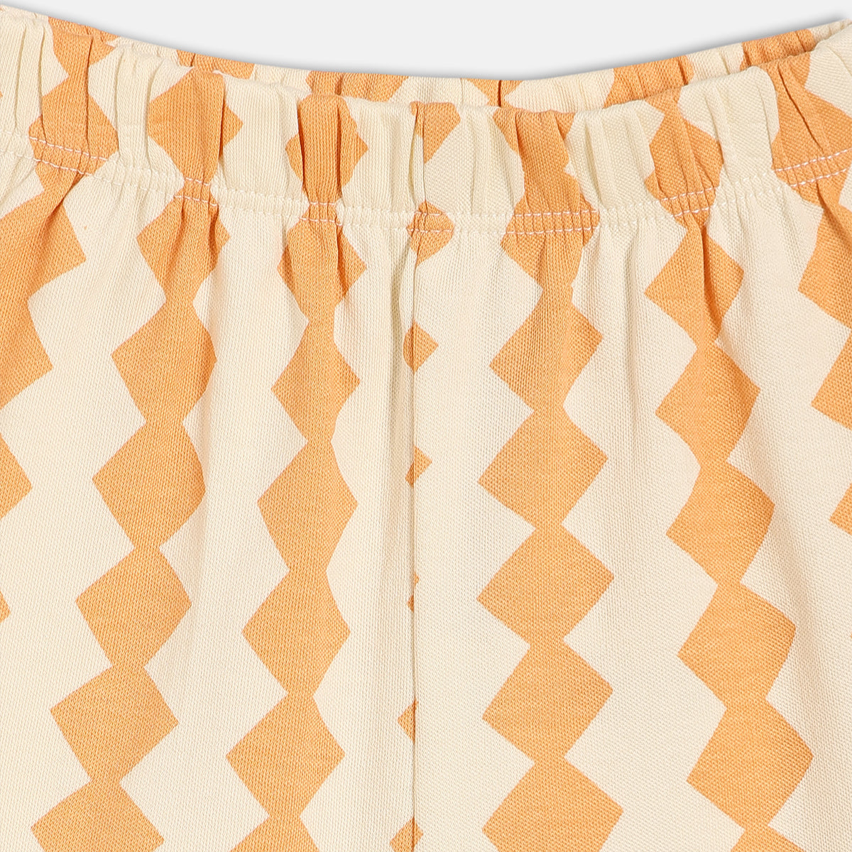 Boys Yellow/White Knit Bottom