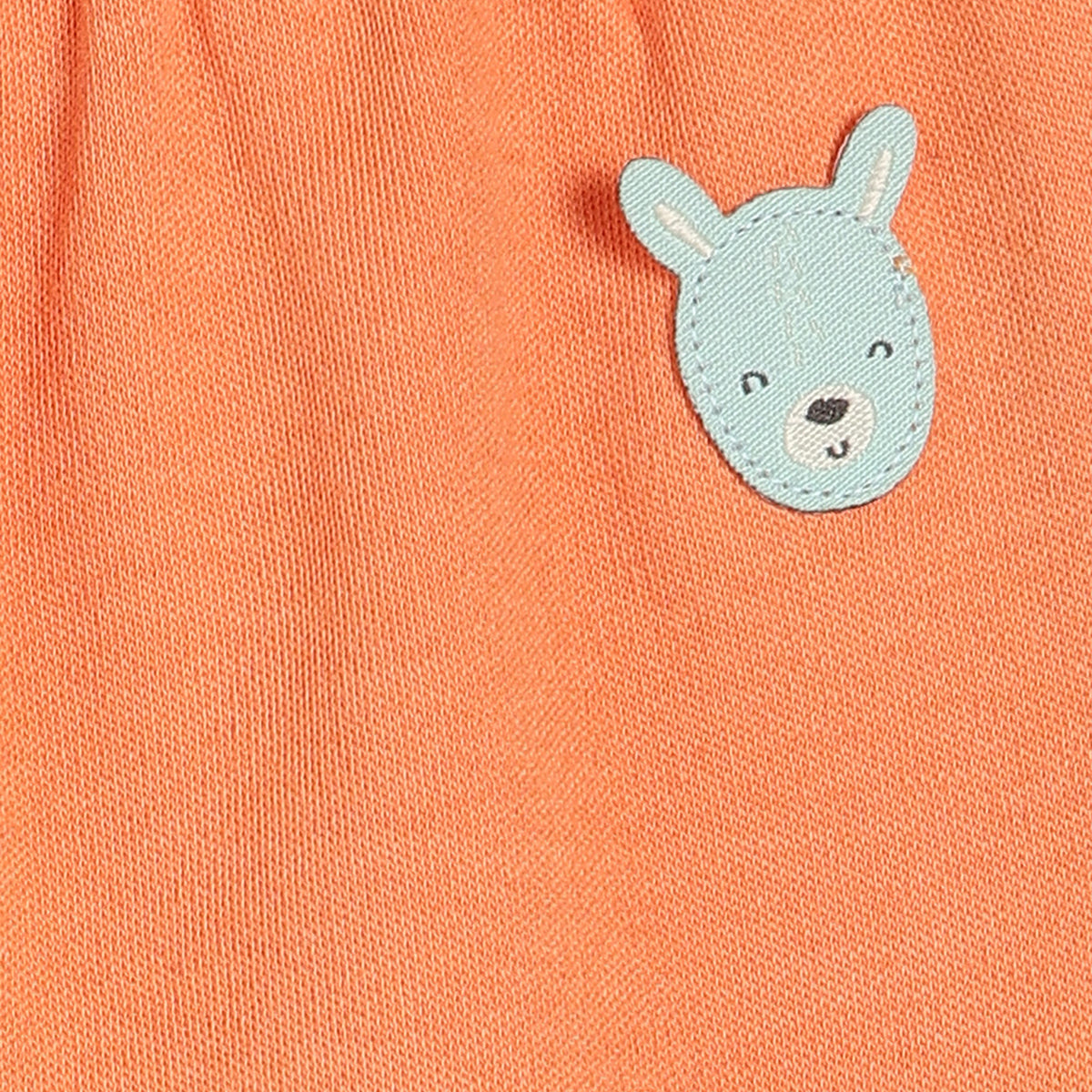 Boys Blue/Orange Knit Bottom