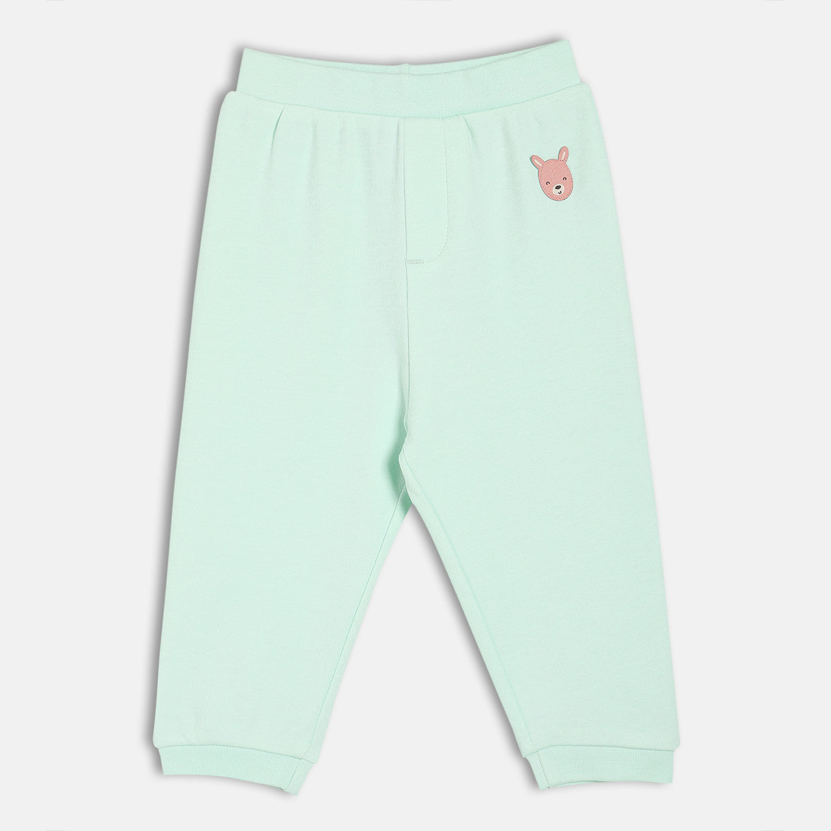 Boys Cream/Blue Knit Bottom