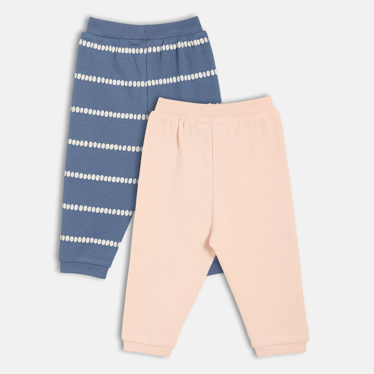 Boys Blue/Pink Knit Bottom