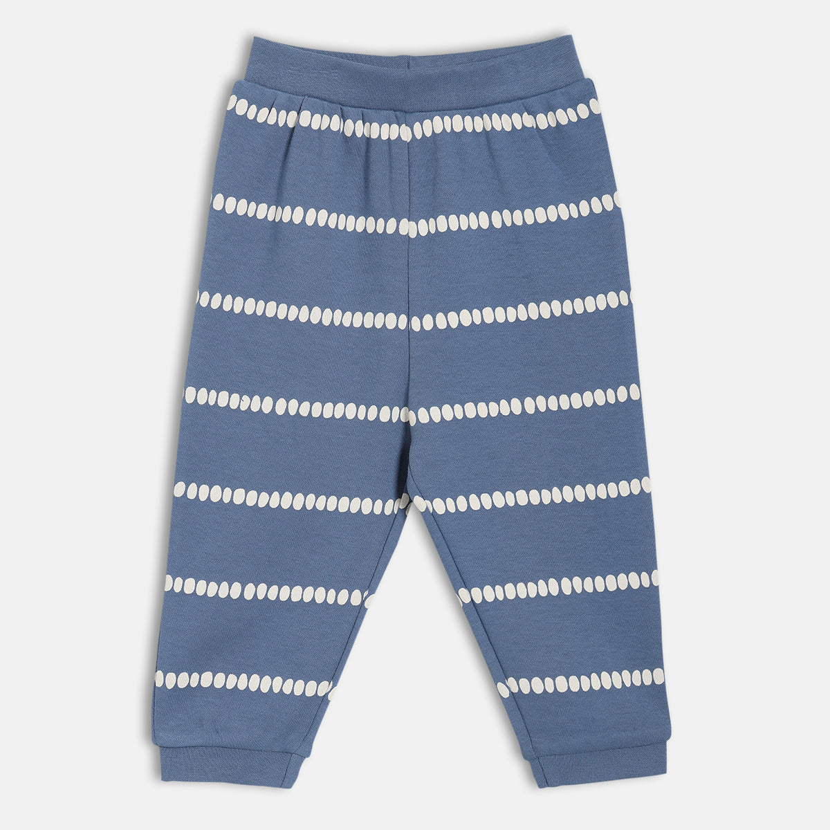 Boys Blue/Pink Knit Bottom