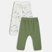 Boys Pack Of 2 Knit Bottom - Multi