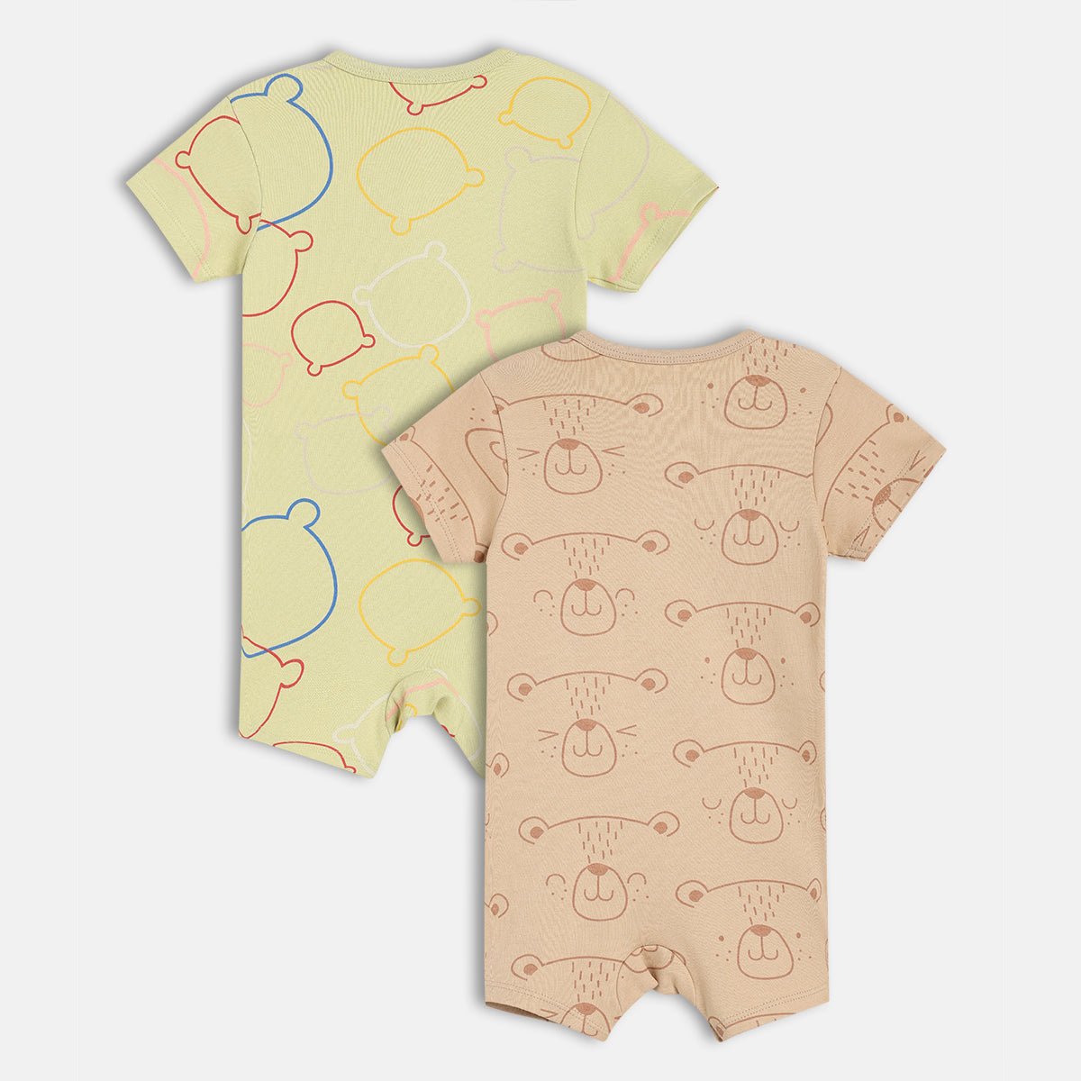 Boys Brown/Green Romper