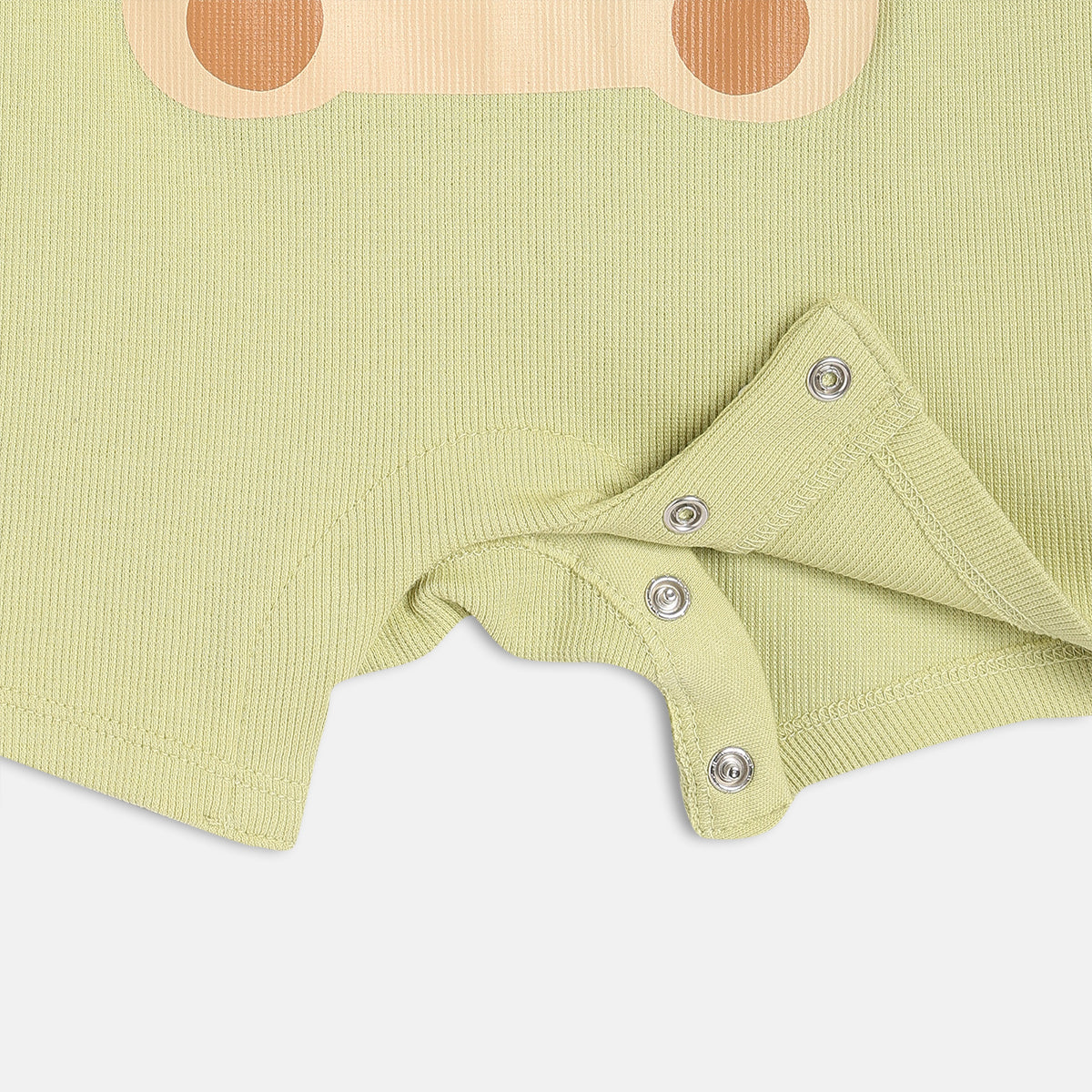 Boys Green Short Sleeve Romper