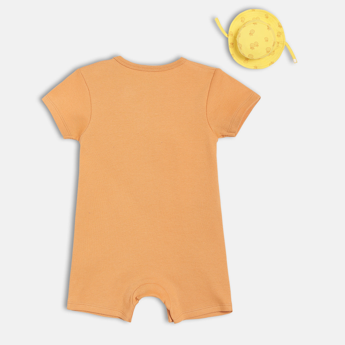 Boys Rust Romper
