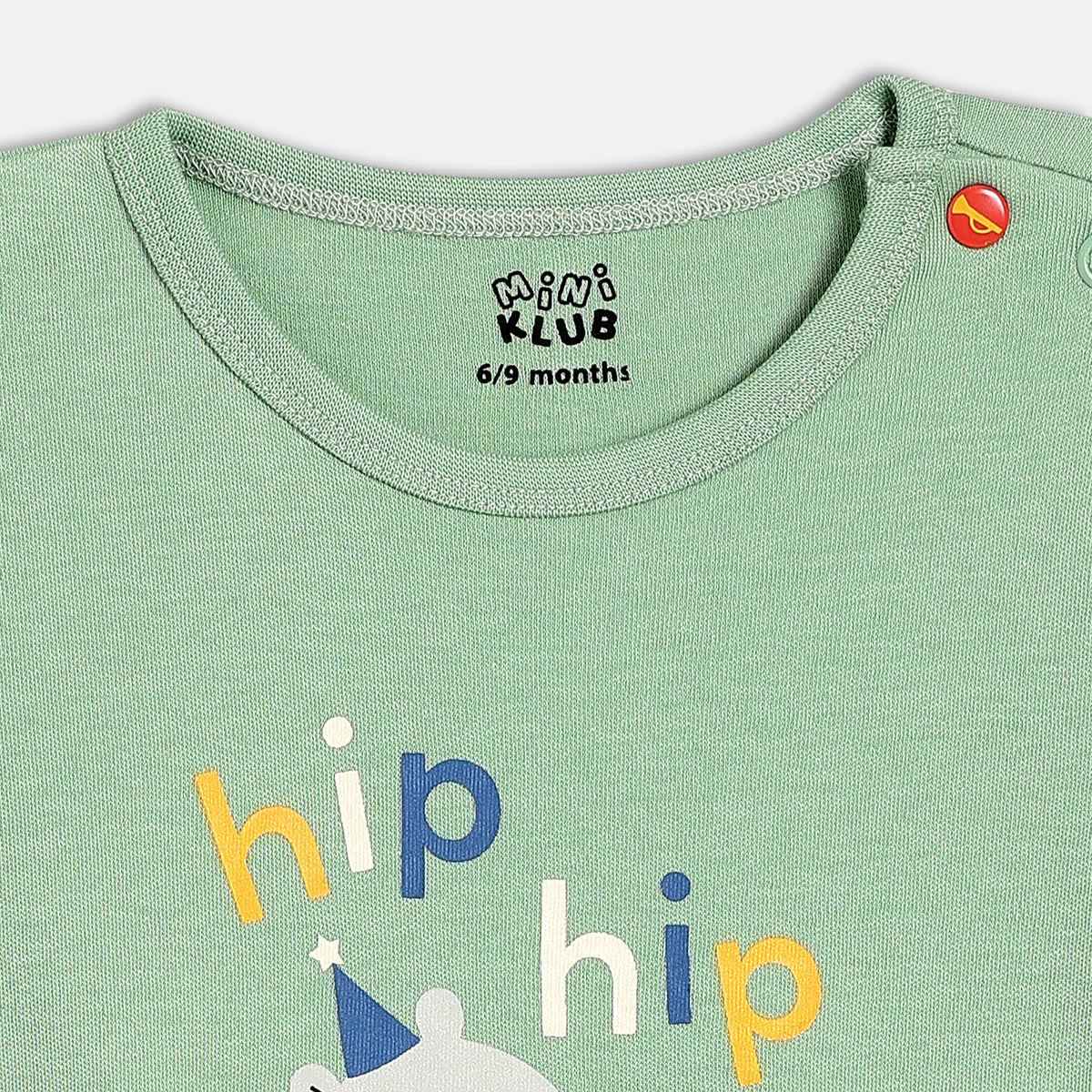 Printed Rompers - Blue & Green