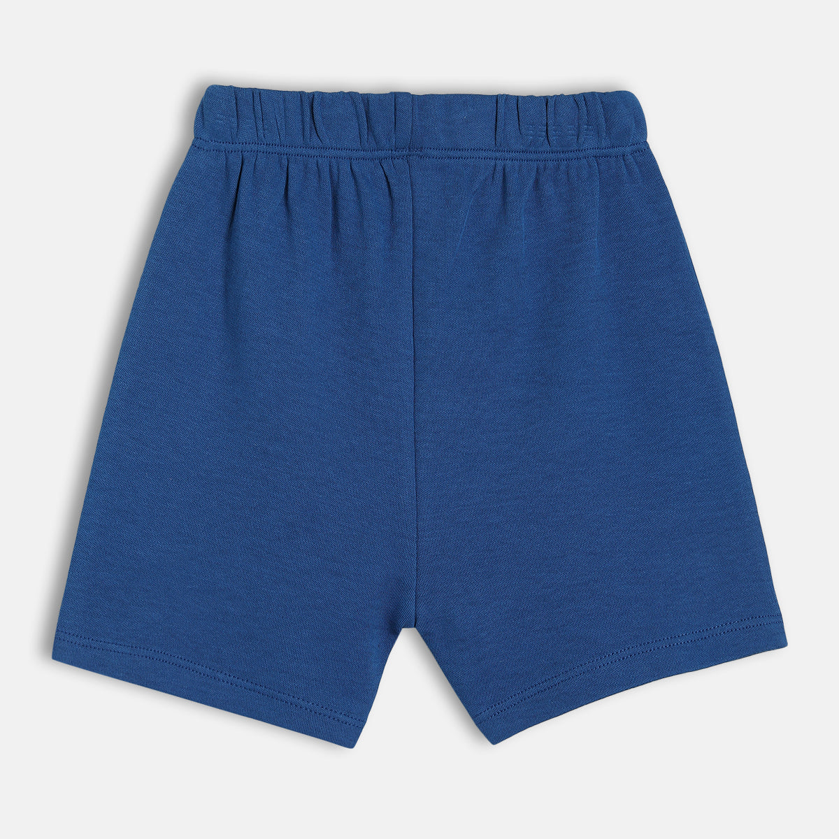 Boys White/Blue Elasticated Shorts