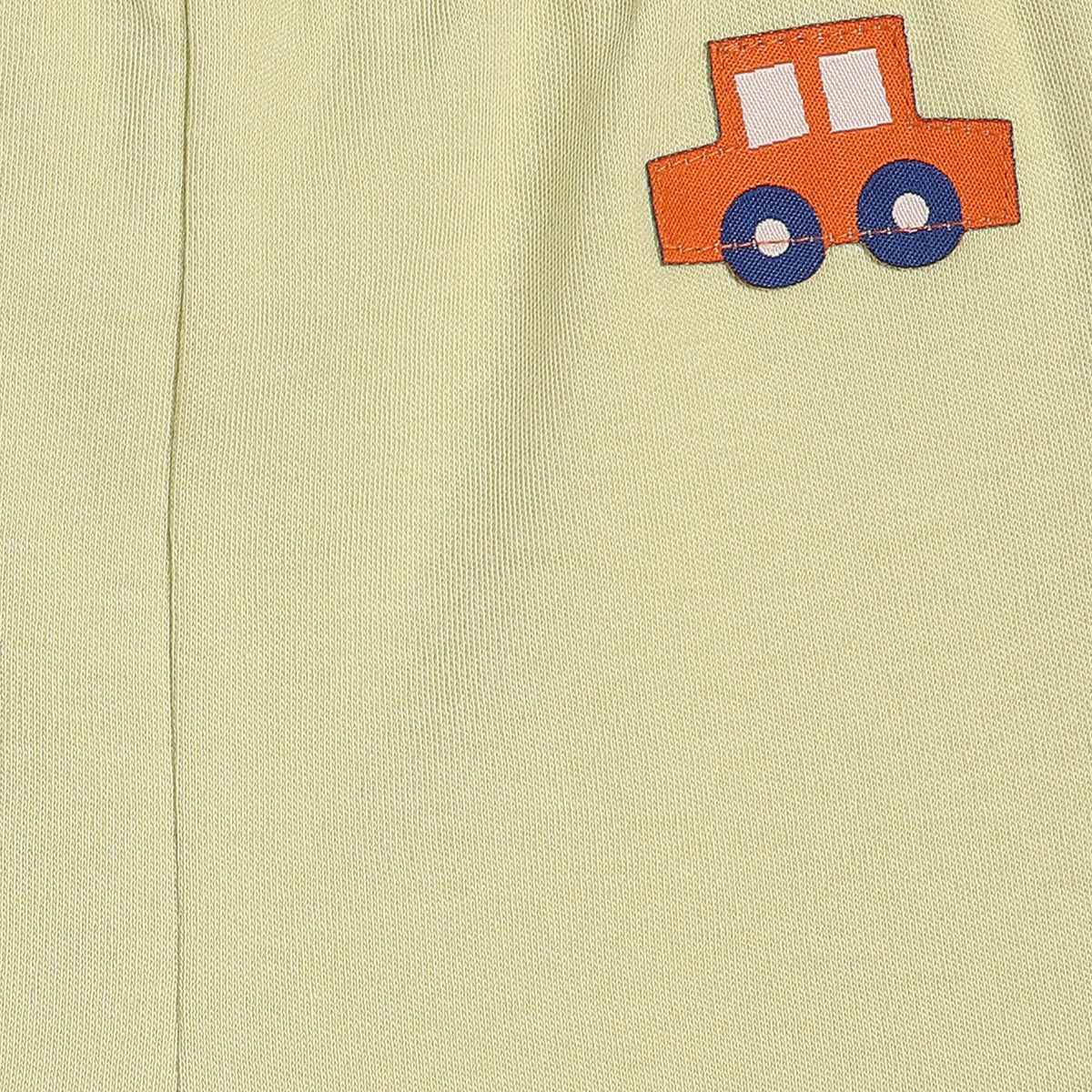 Boys Green/Red Elasticated Shorts