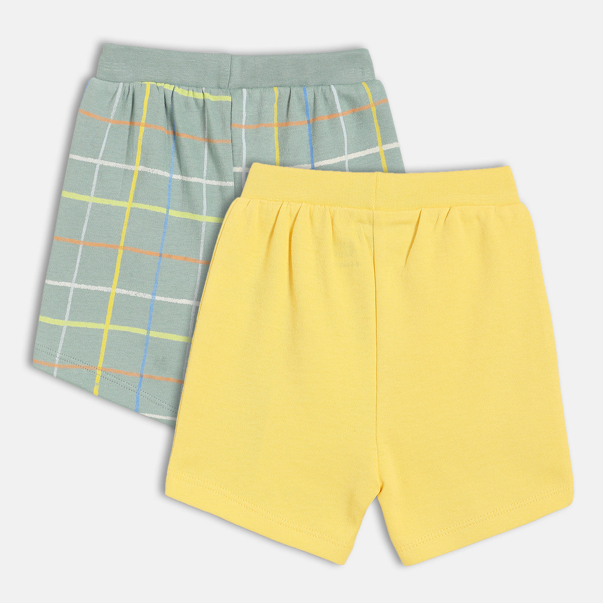 Boys Yellow/Green Shorts