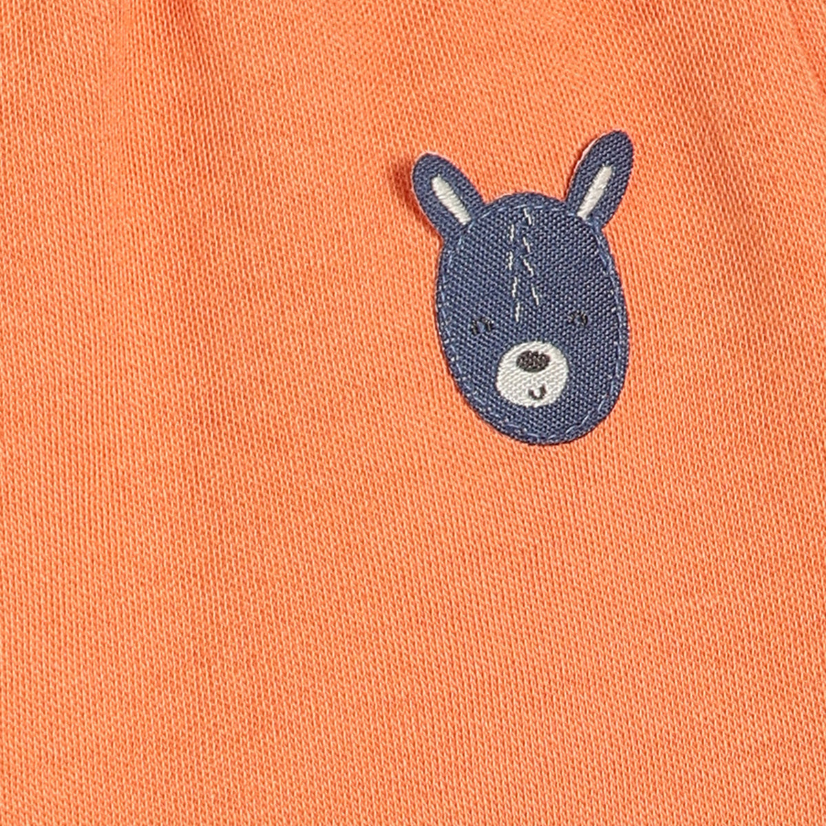 Boys White/Orange Shorts