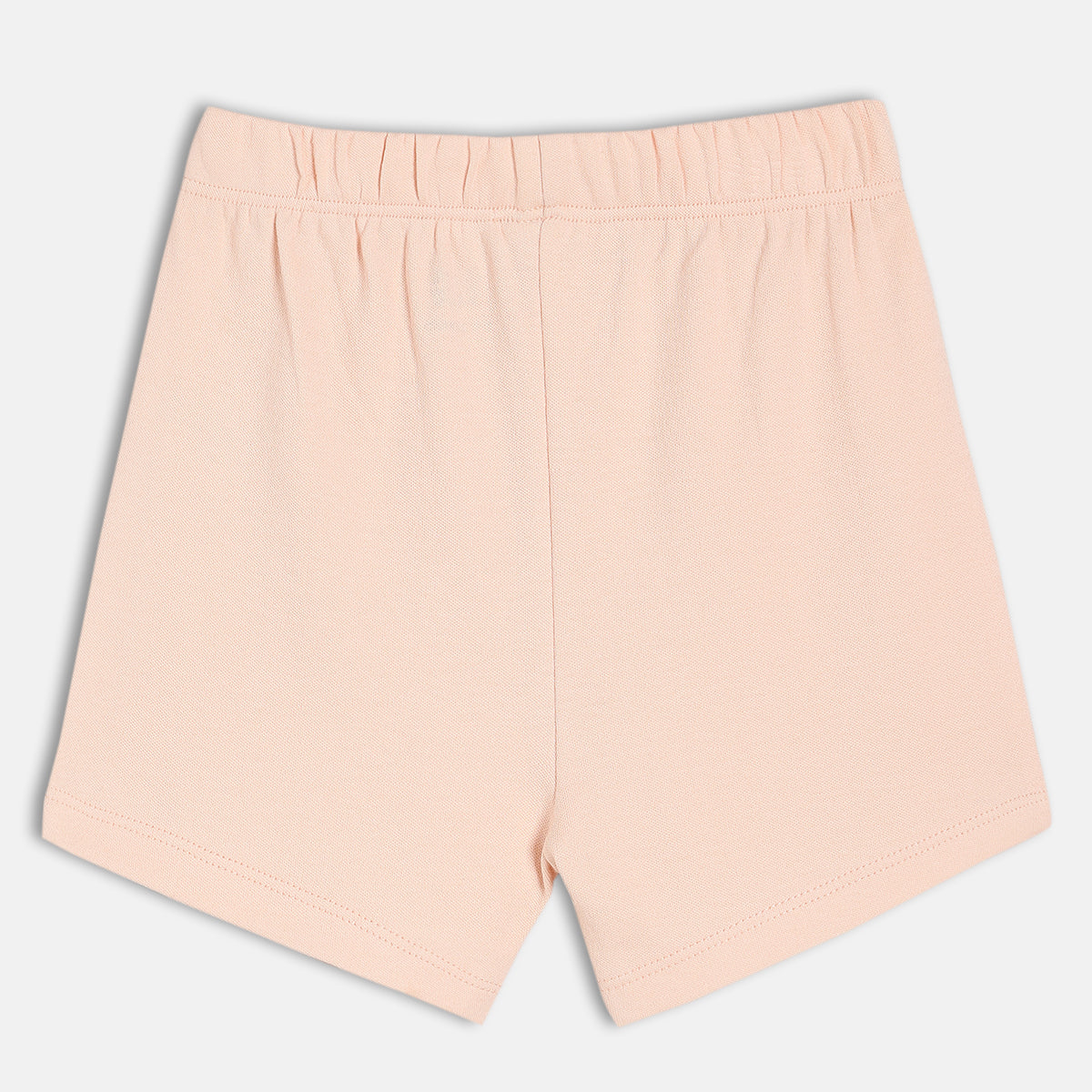 Baby Boys Striped And Solid Shorts Pack Of 2, Multicolour