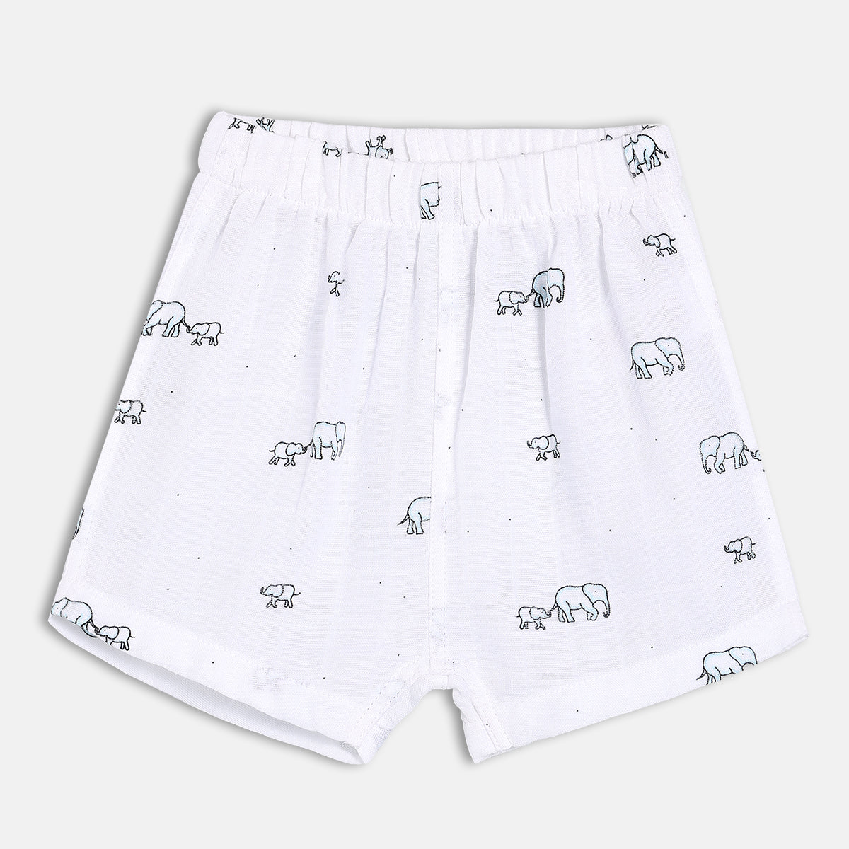 Shorts - Blue & White