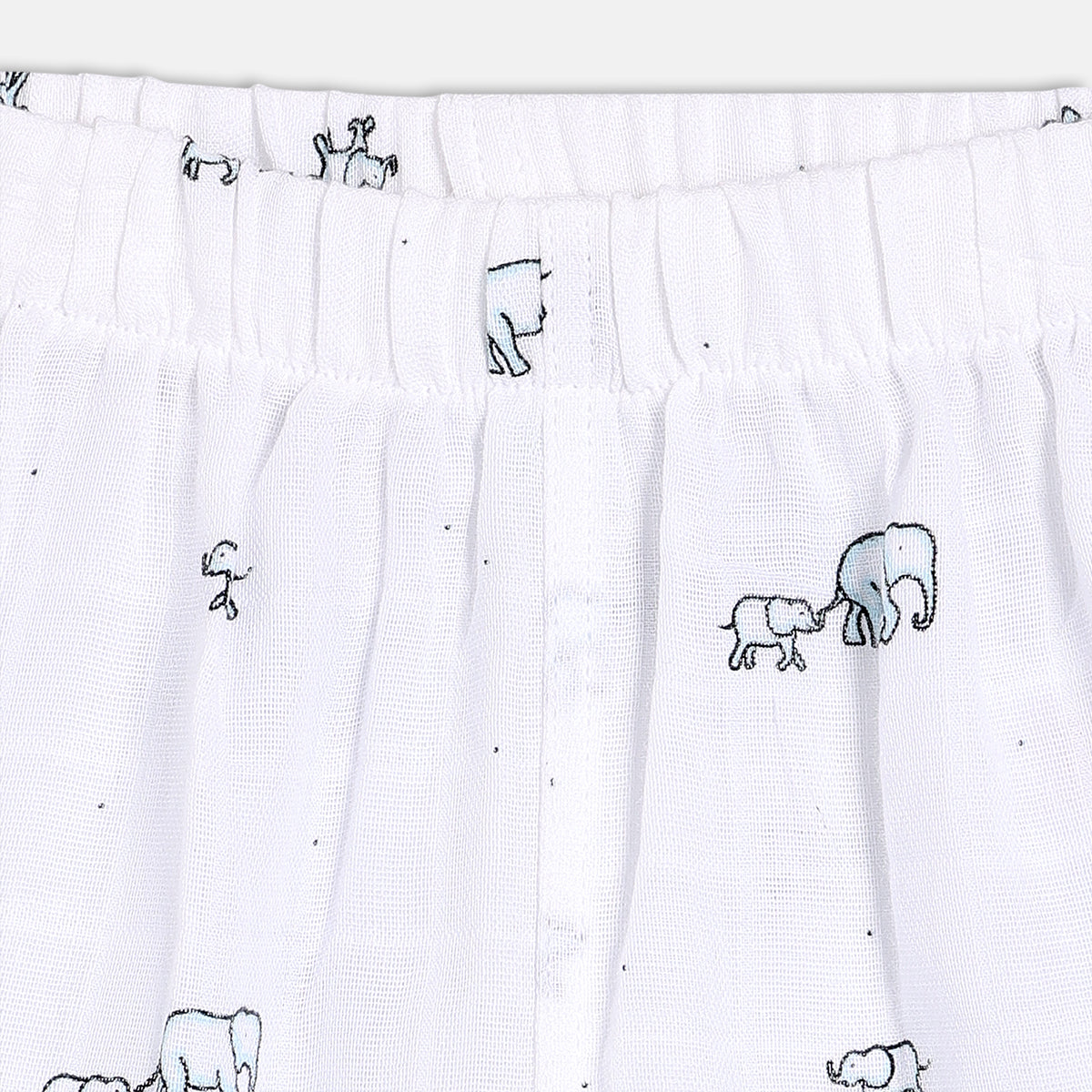 Shorts - Blue & White