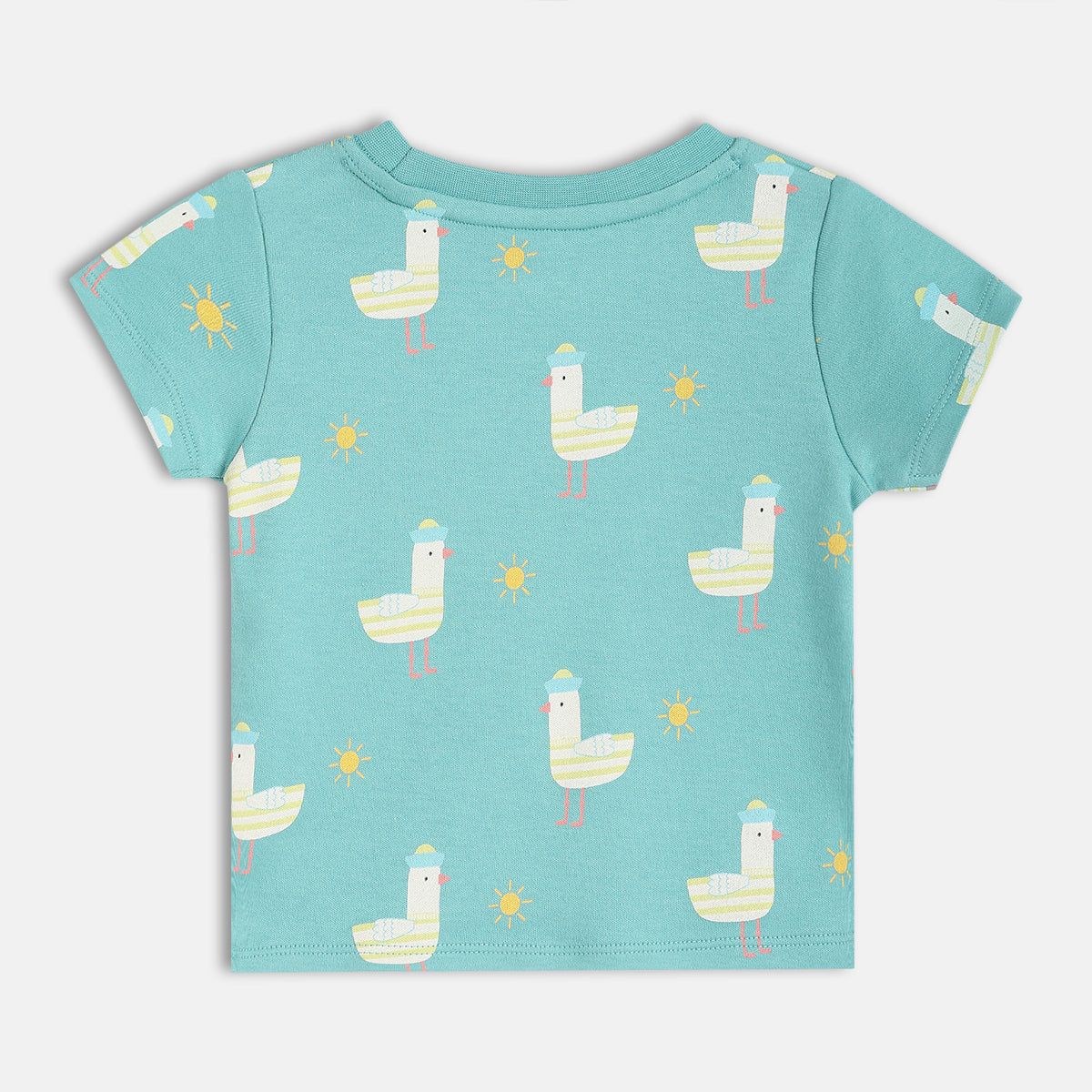 Boys Blue/Yellow Short Sleeve T-Shirt