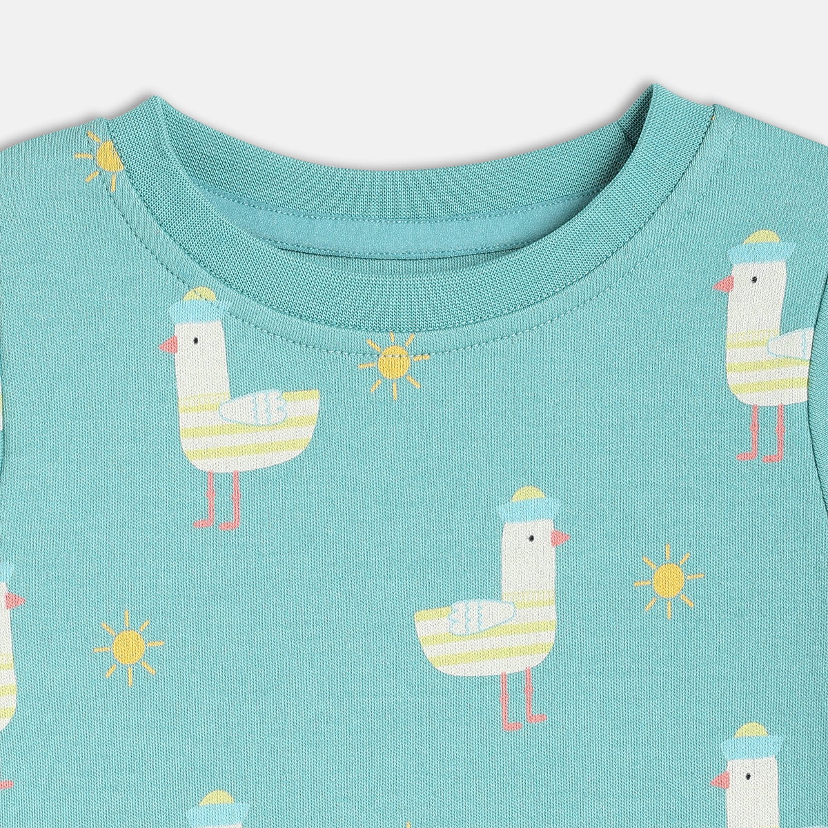 Boys Blue/Yellow Short Sleeve T-Shirt