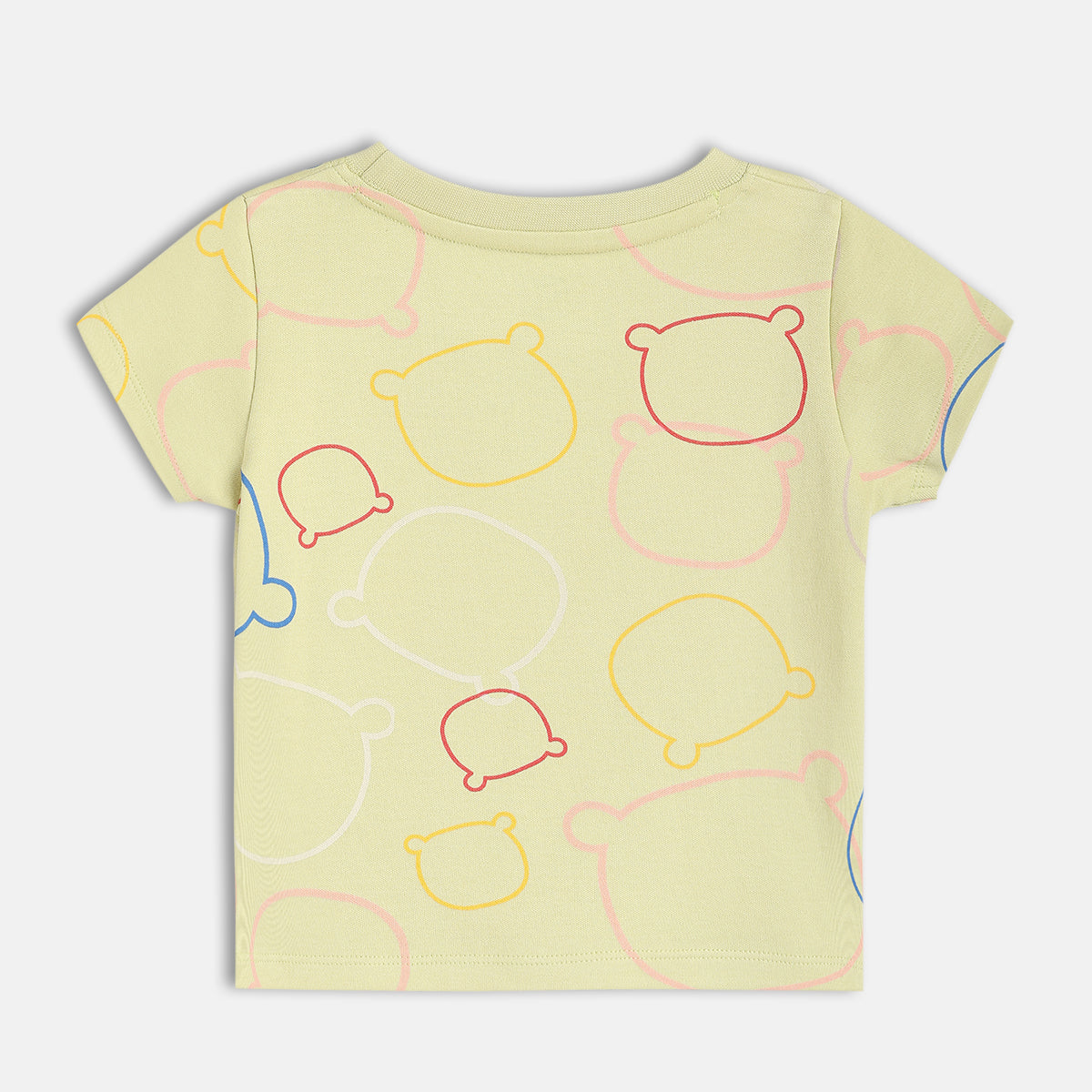 Baby Boys Graphic And All Over Print T-Shirt Pack Of 2, Yellow And Blue