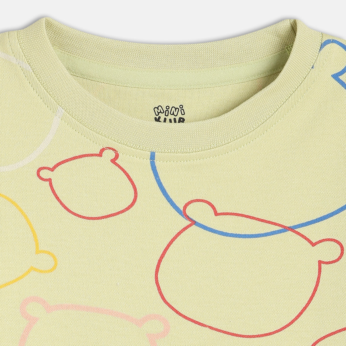 Baby Boys Graphic And All Over Print T-Shirt Pack Of 2, Yellow And Blue