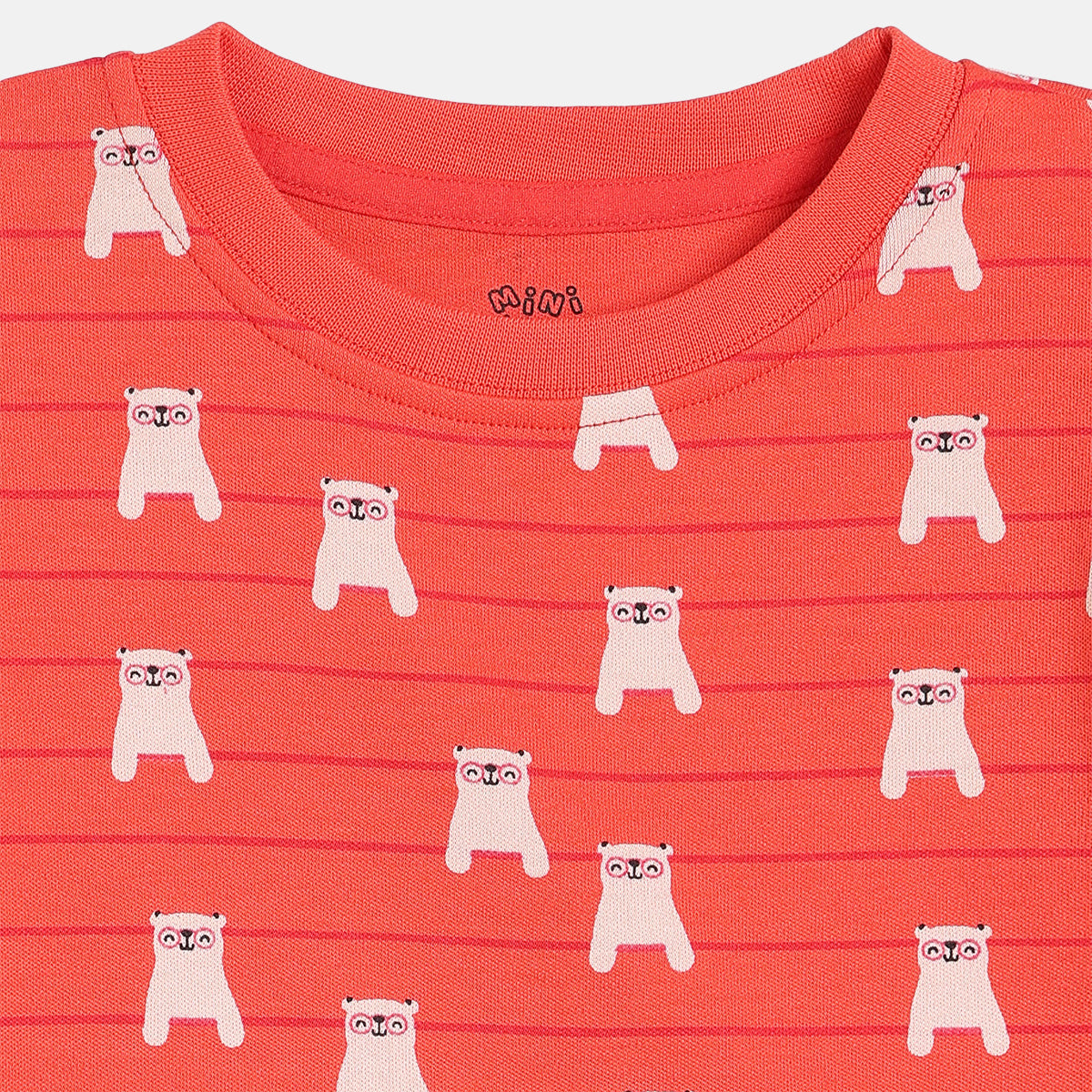 Boys Green/Red Short Sleeve T-Shirt