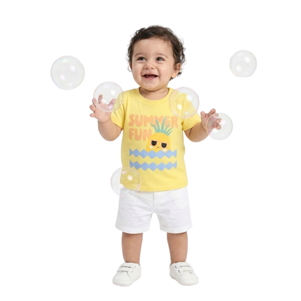 Boys Yellow/Green T-Shirt