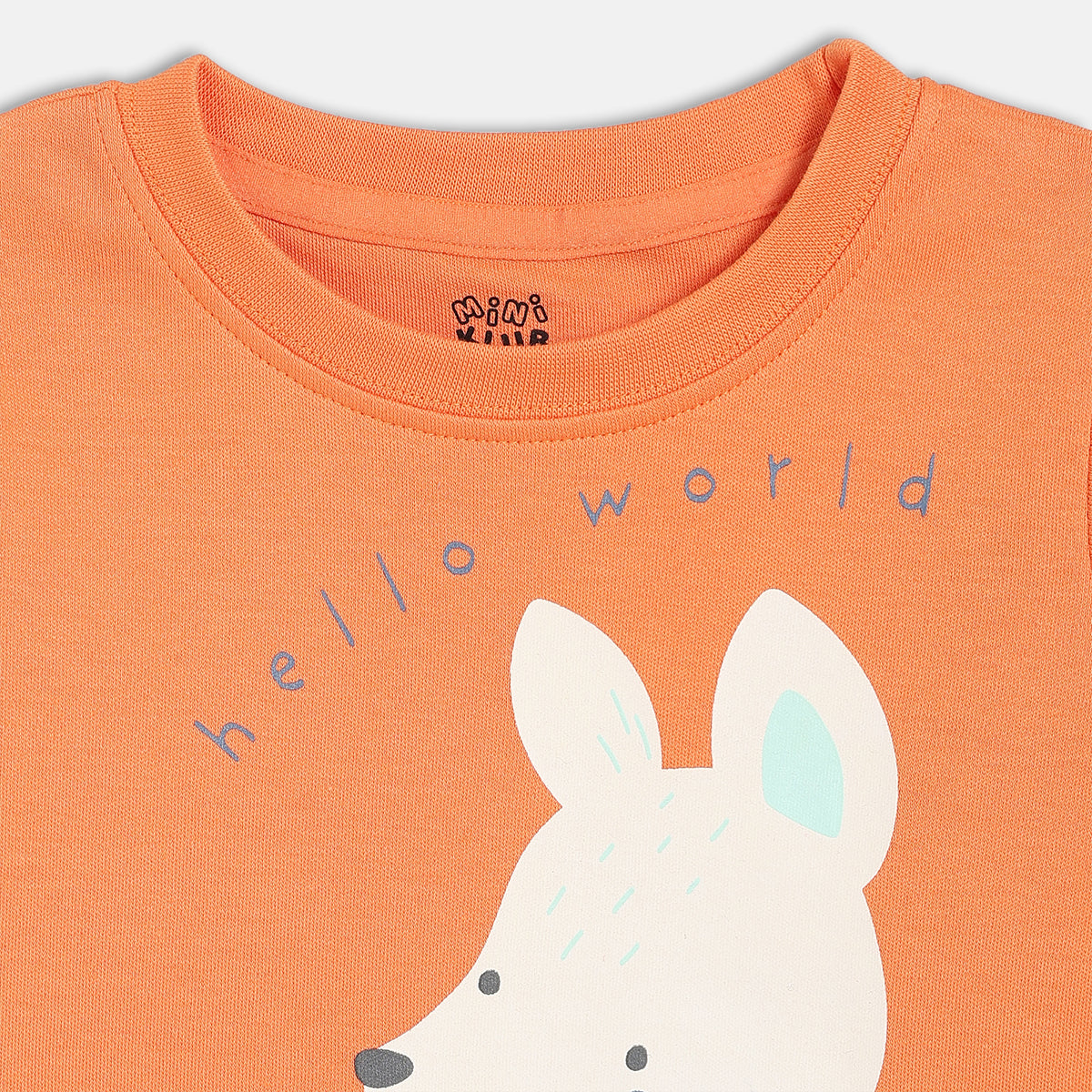 Boys White/Orange T-Shirt