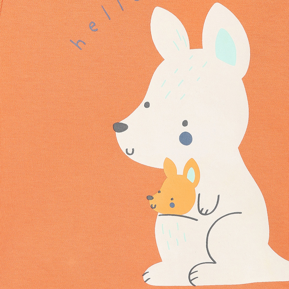 Boys White/Orange T-Shirt