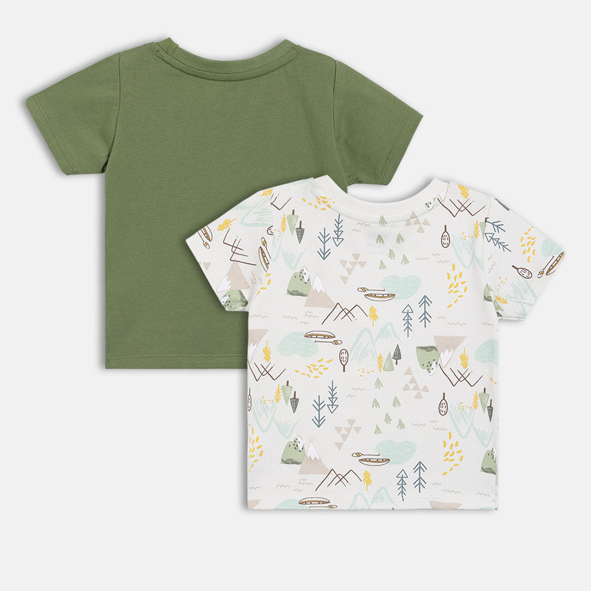 Boys Pack Of 2 T-Shirt - Multi