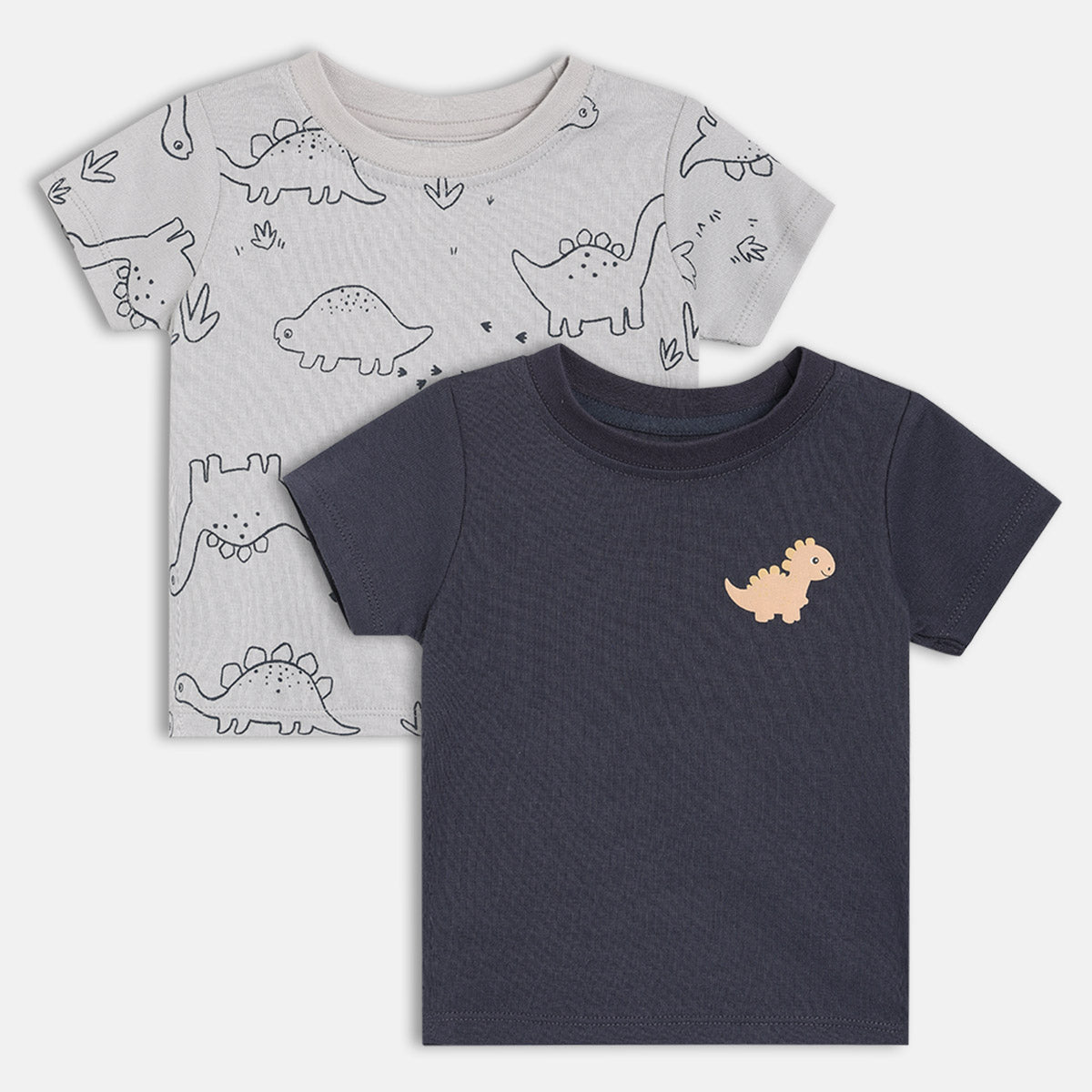 Boys Pack Of 2 T-Shirt - Multi
