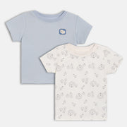 Boys Pack Of 2 T-Shirt - Multi