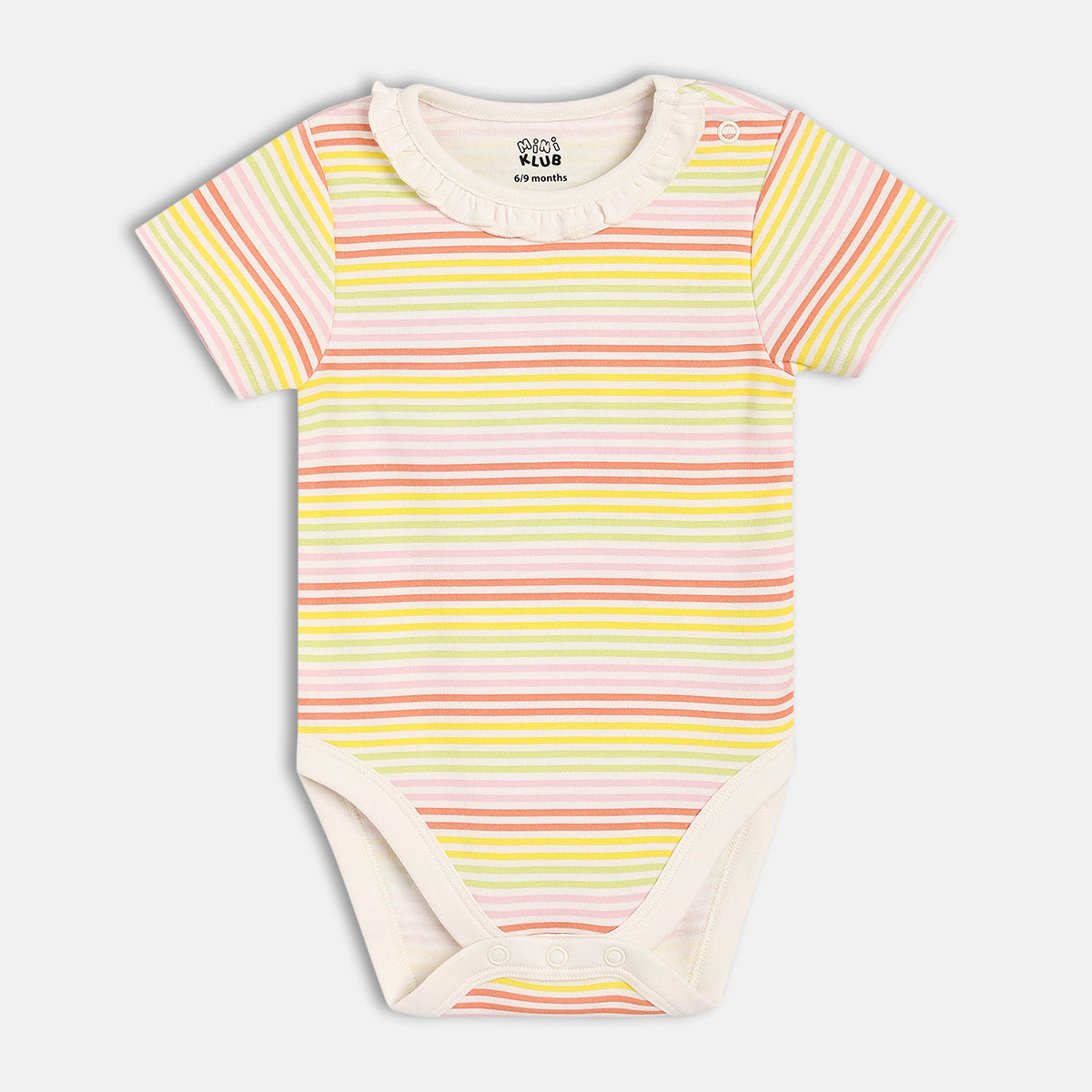 Girls Pink/Multi Body Suit