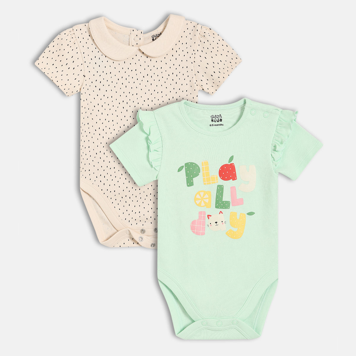 Girls Blue/Multi Body Suit