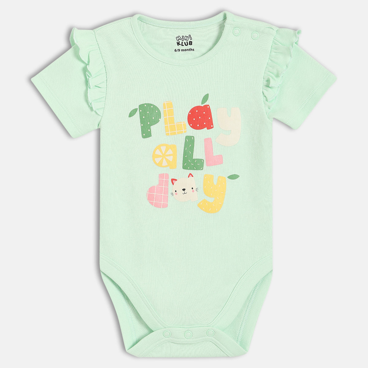 Girls Blue/Multi Body Suit