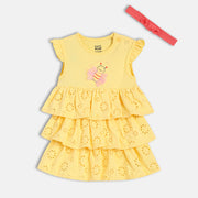 Girls Yellow Body Suit
