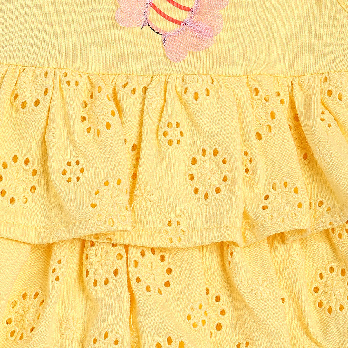 Girls Yellow Body Suit