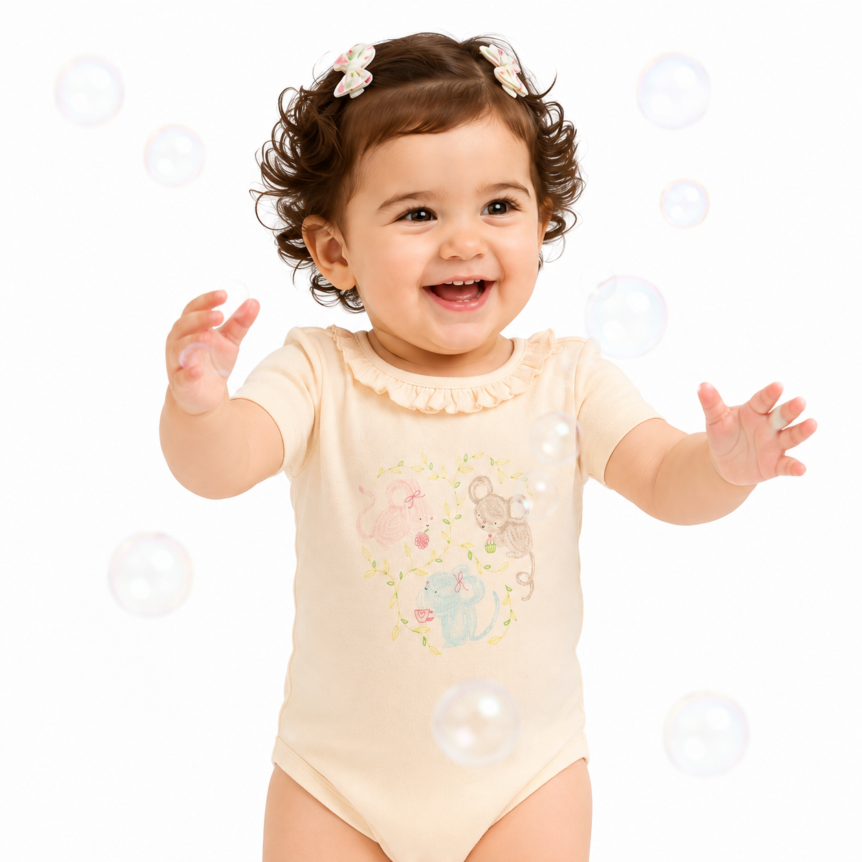 Girls Multi Body Suit