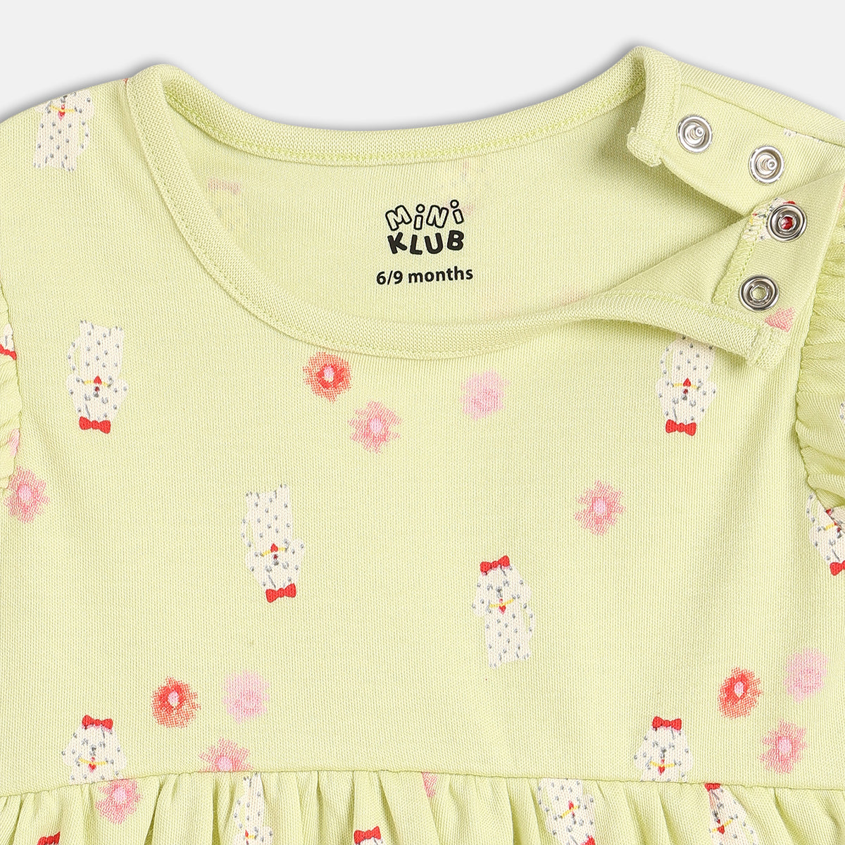 Girls Yellow/Green Dress