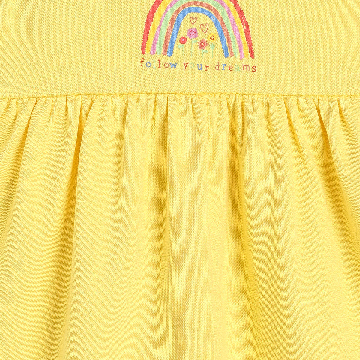 Girls Yellow/Green Dress