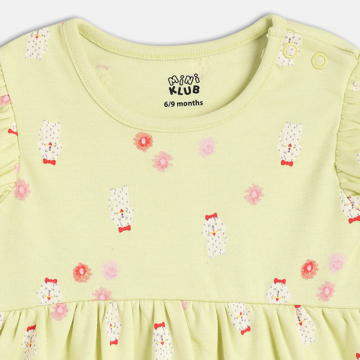 Girls Yellow/Green Dress