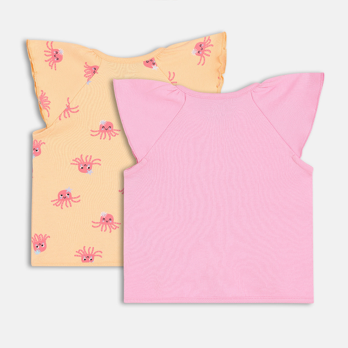 Girls Orange/Pink Front Open Front Open Vest
