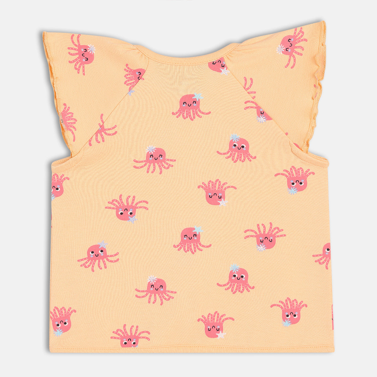 Girls Orange/Pink Front Open Front Open Vest