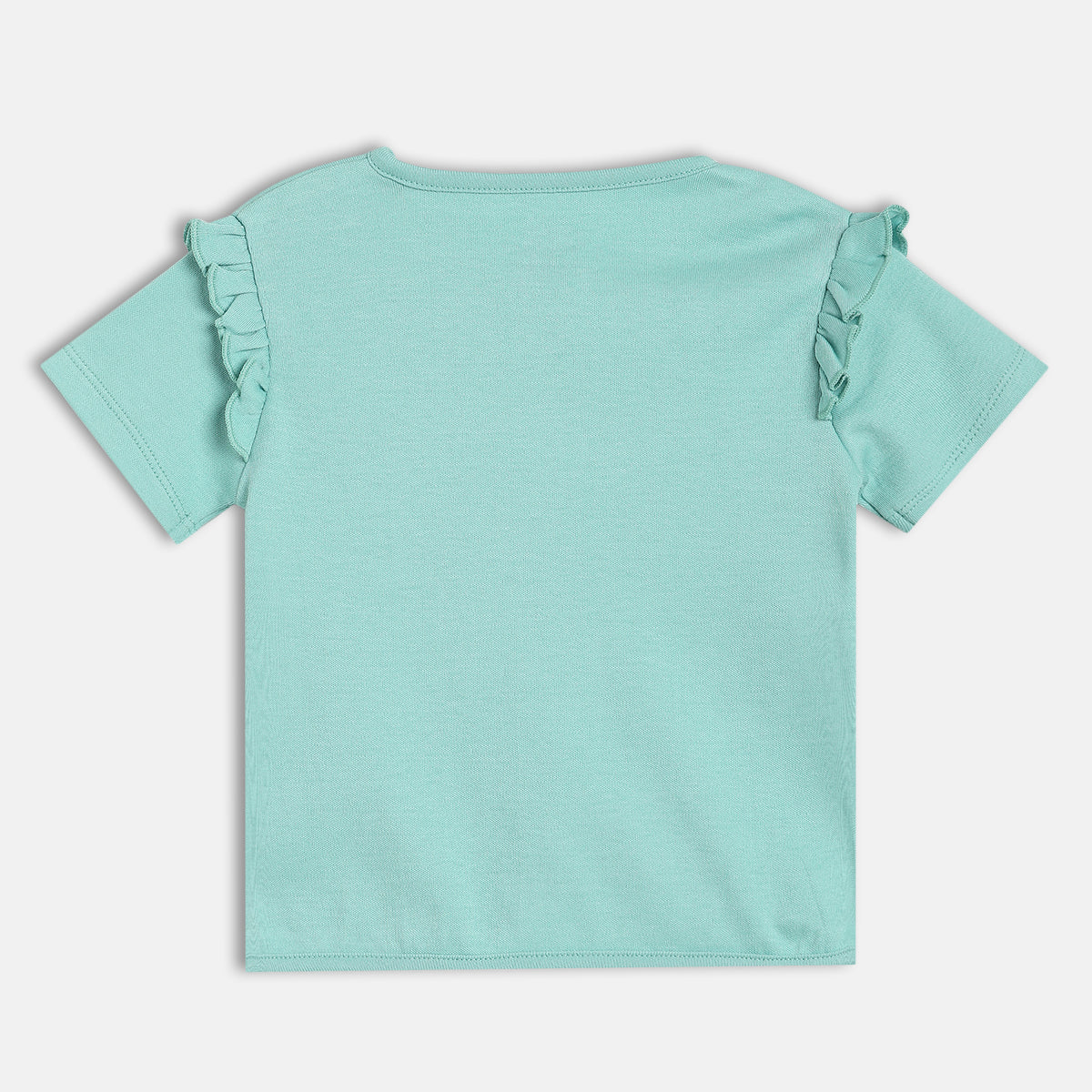 Girls Yellow/Blue Front Open Vest