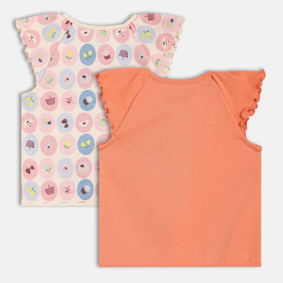 Girls Multi Front Open Vest
