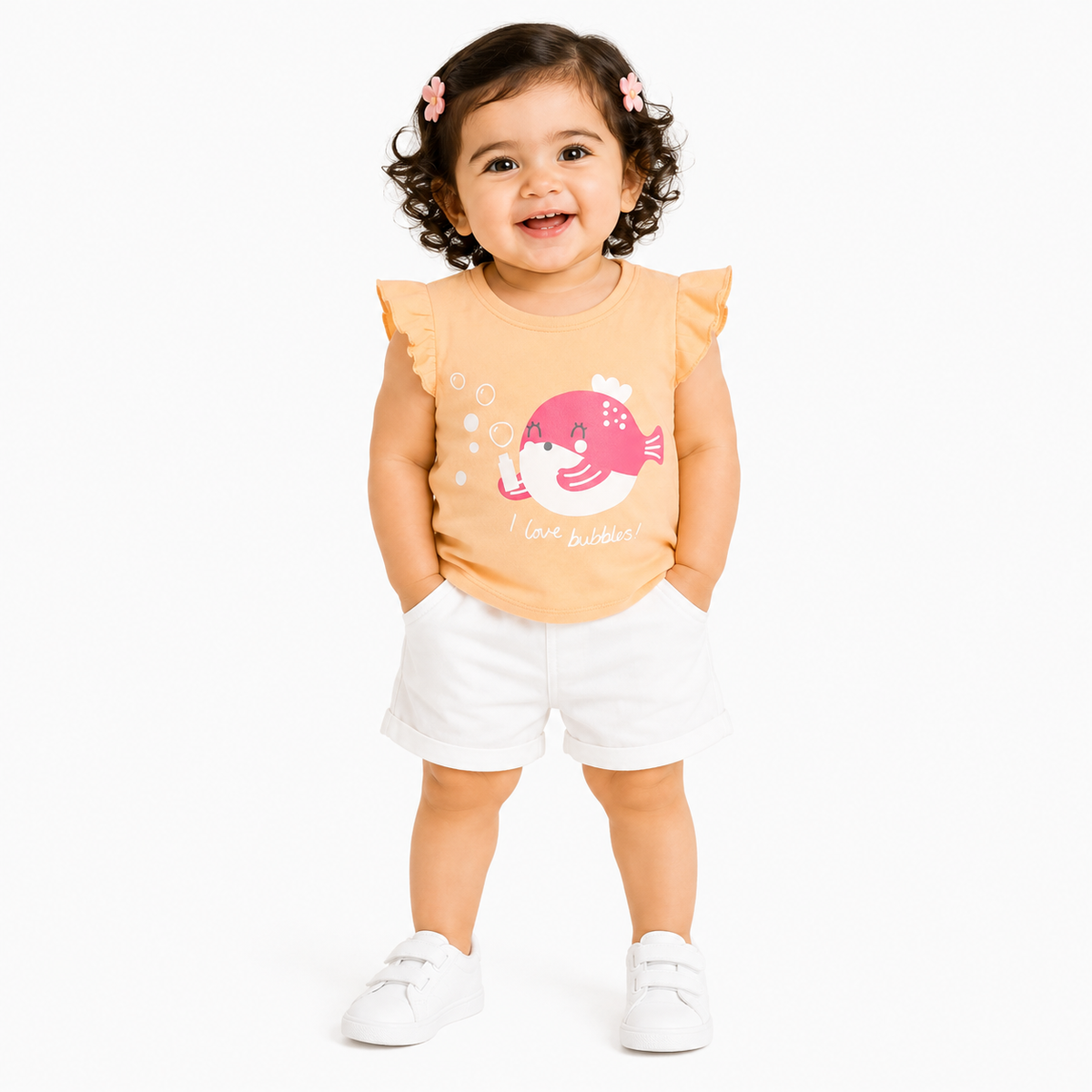 Girls Multi Knit Top