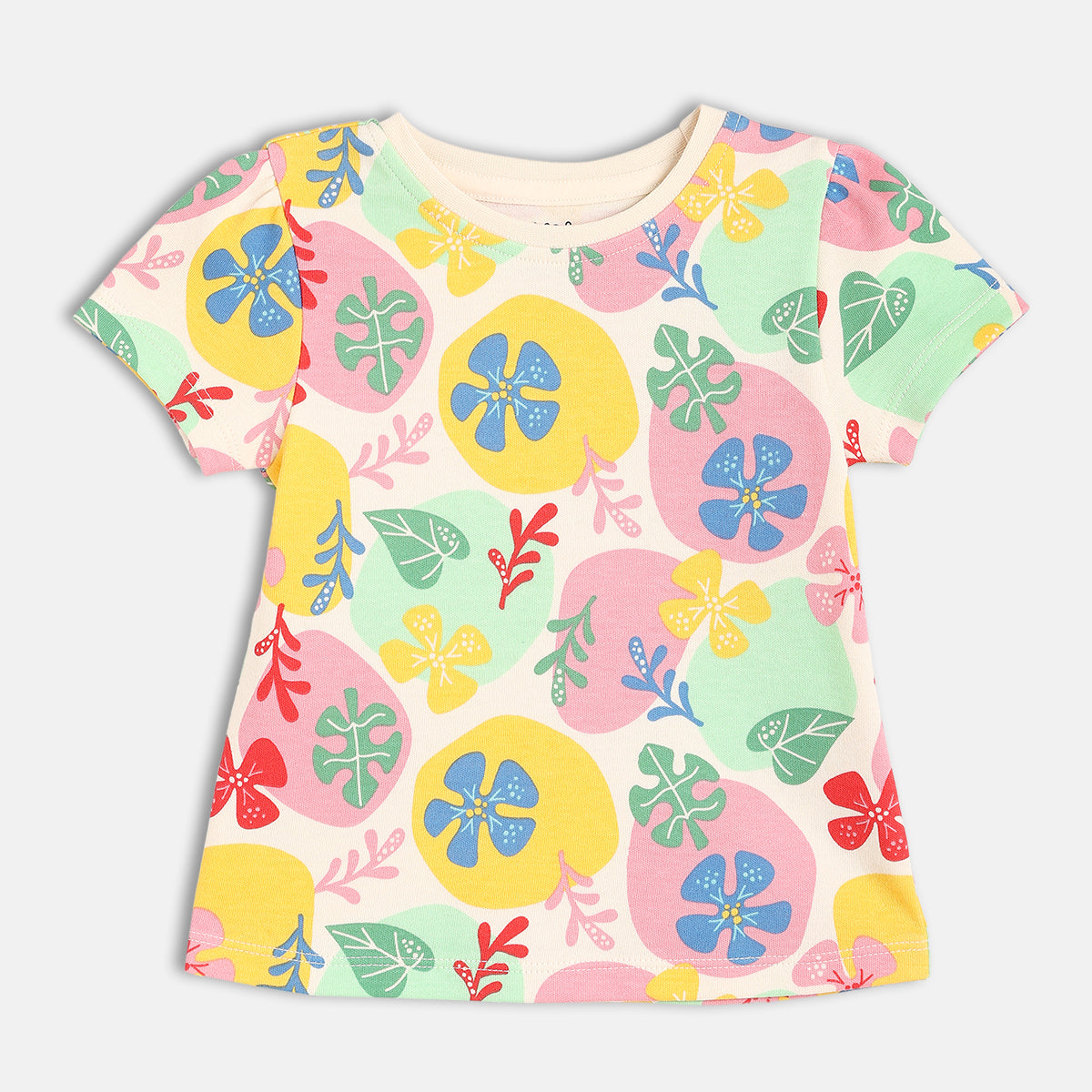 Girls Blue/Multi Knit Top