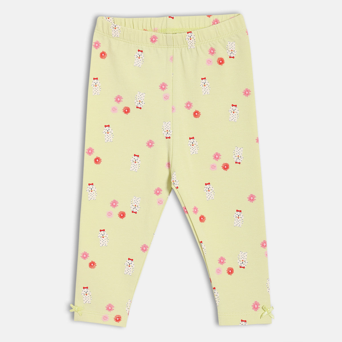 Girls Green/Red Legging