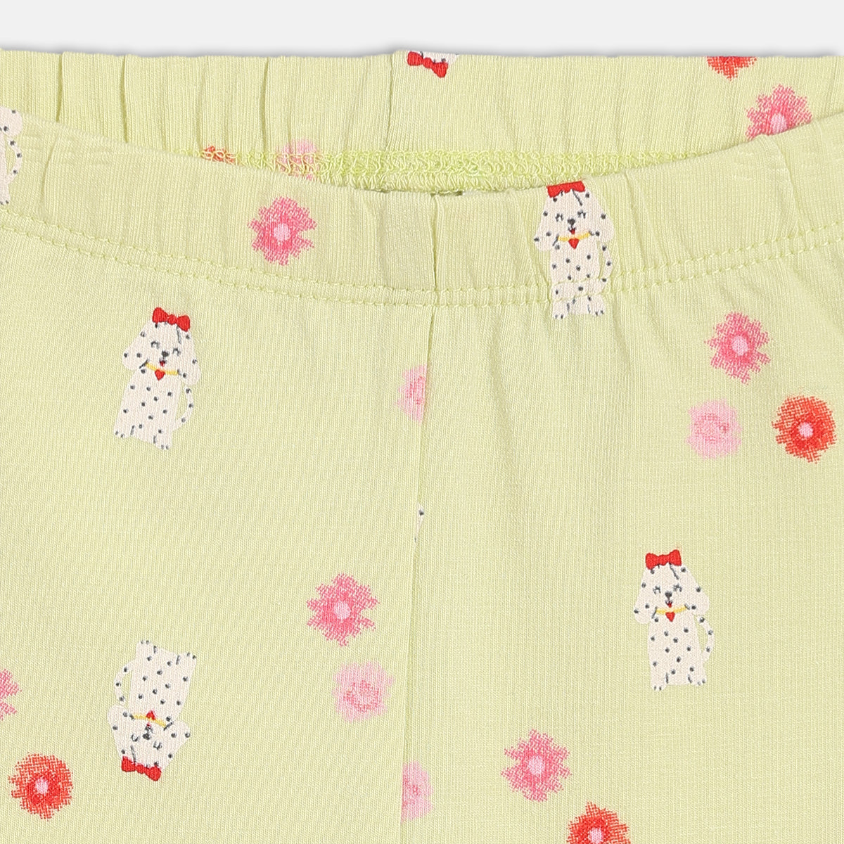 Girls Green/Red Legging