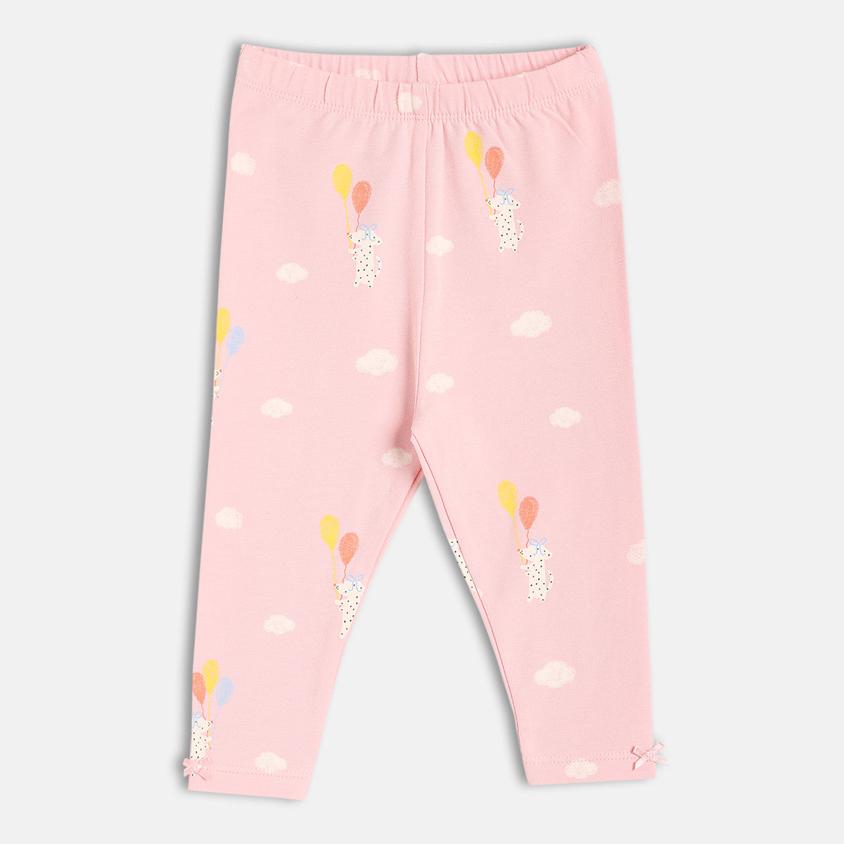 Girls Pink/White Legging